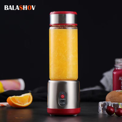 Multifunction Juicers Portable Electric Blender USB Rechargeable Electric Mixer Fruit Orange Milkshake Juice Maker Machine 450M