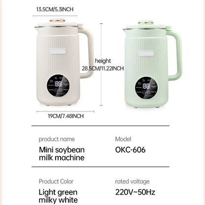 220V/110V Multifunctional Electric Soybean Milk Machine Food Blender Automatic Fruit Juice Maker Water Boiling Kettl Soy