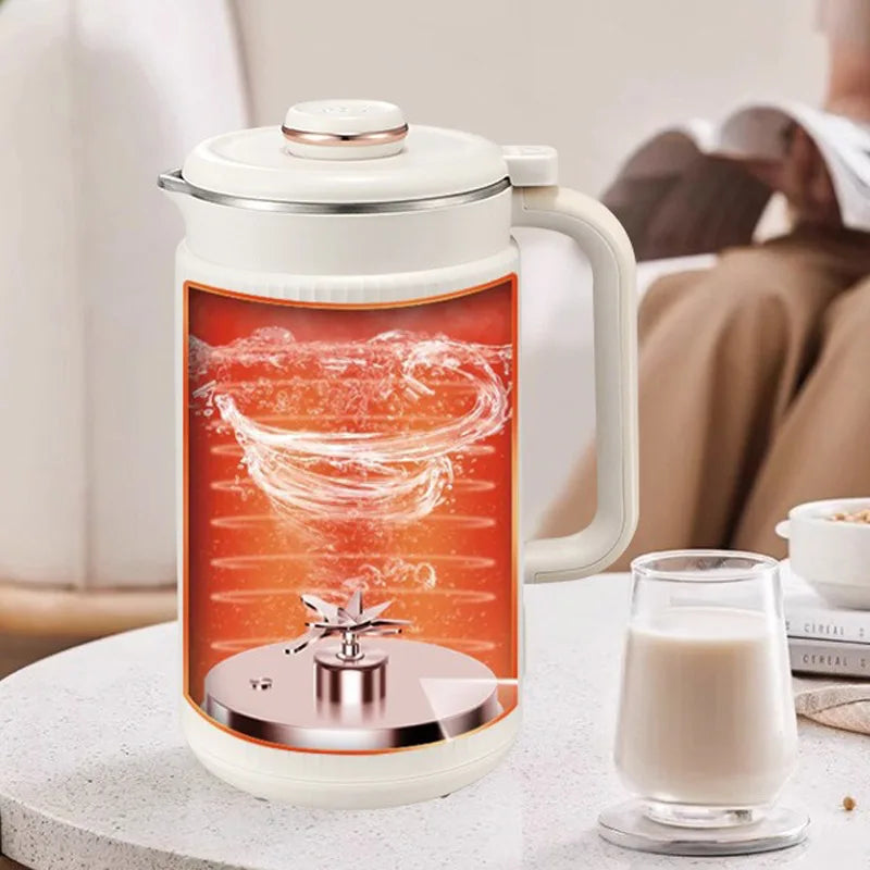 220V/110V Multifunctional Electric Soybean Milk Machine Food Blender Automatic Fruit Juice Maker Water Boiling Kettl Soy