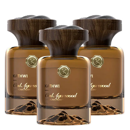 KATHWI New Luxury Mountain Forest Themed Car Fragrance - Car Accessories Interior, No.5 White Tea Qud Wood Balm Scent, Long-Lasting Aroma, 120Ml Single Bottle